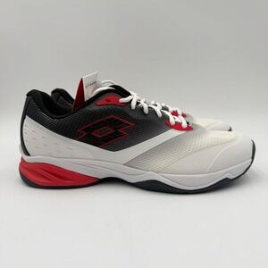 Lotto Mirage 400 ALR Mens Size 12 Sneakers Tennis Shoes White Red Black 220551